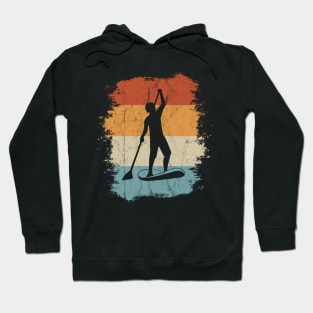 Retro Style Stand Up Paddling Board SUP Hoodie